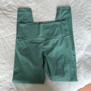 Lululemon Wunder Under 28” tidewater teal 8